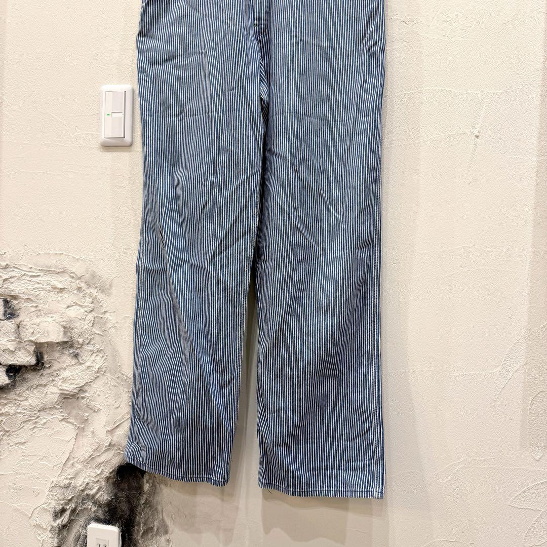 激レア70s★OSHKOSH オシュコシュ ヒッコリーオーバーオール デニム 画像6