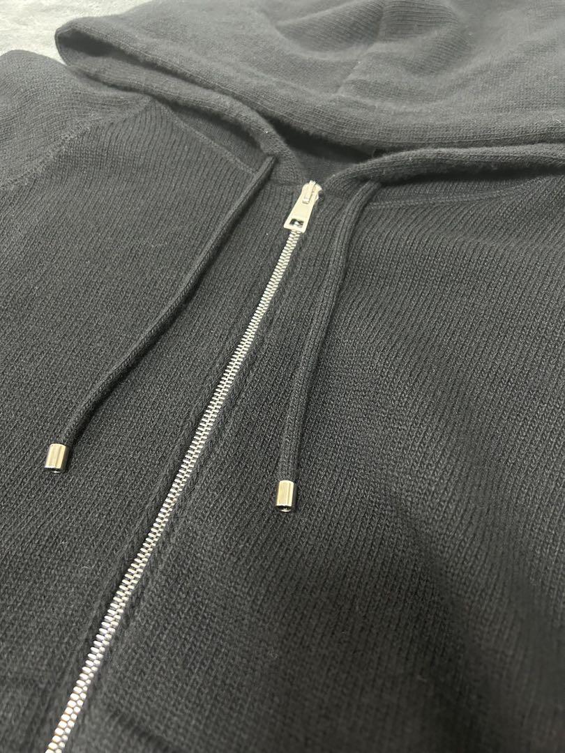 BAFY×BEAMS F ウールジップアップニットパーカ