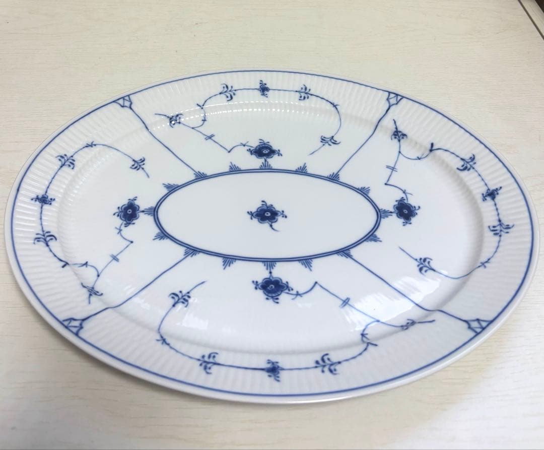 ロイヤルコペンハーゲン プレイン オーバルプレート ディッシュ 約34㎝