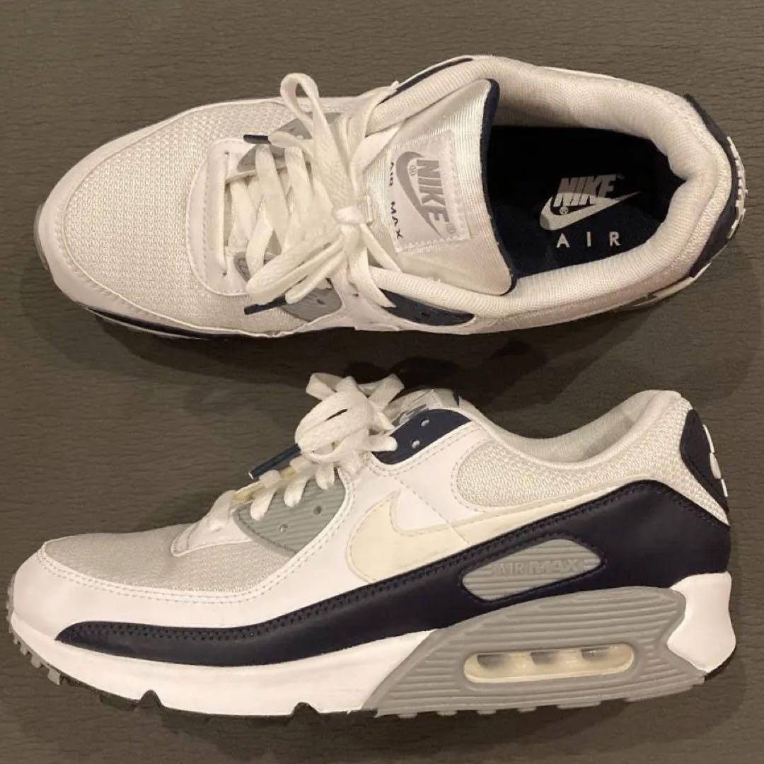 Nike Air Max 90 White Grey Obsidian