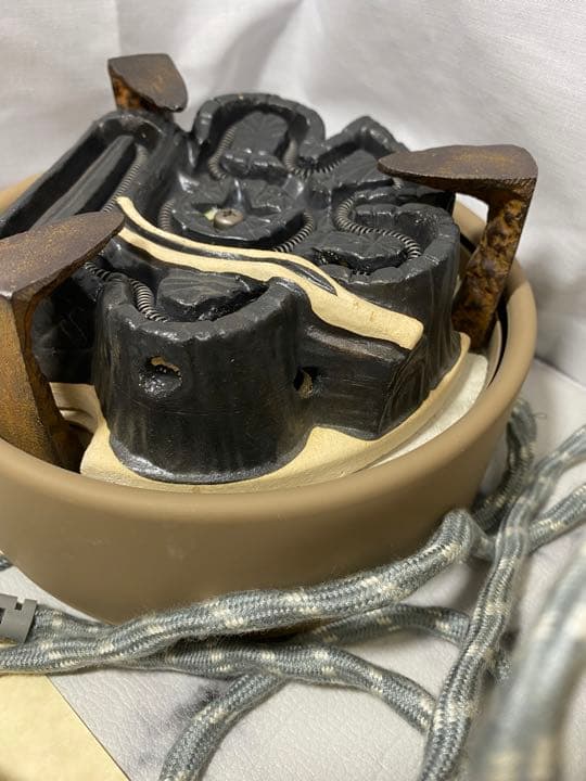 販促サービス - 【昭和レトロ・美品】炭型電熱器 野々田商店 - 特売日