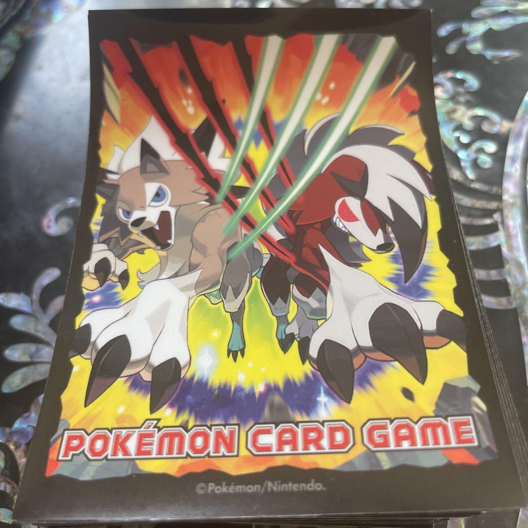 ルガルガン デッキシールド スリーブ ポケモンカードゲーム 67枚