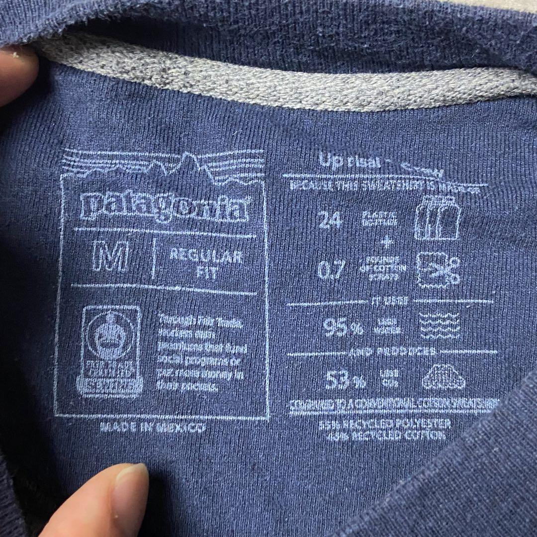 patagonia ワンポイント スウェット クルーネック アウトドア