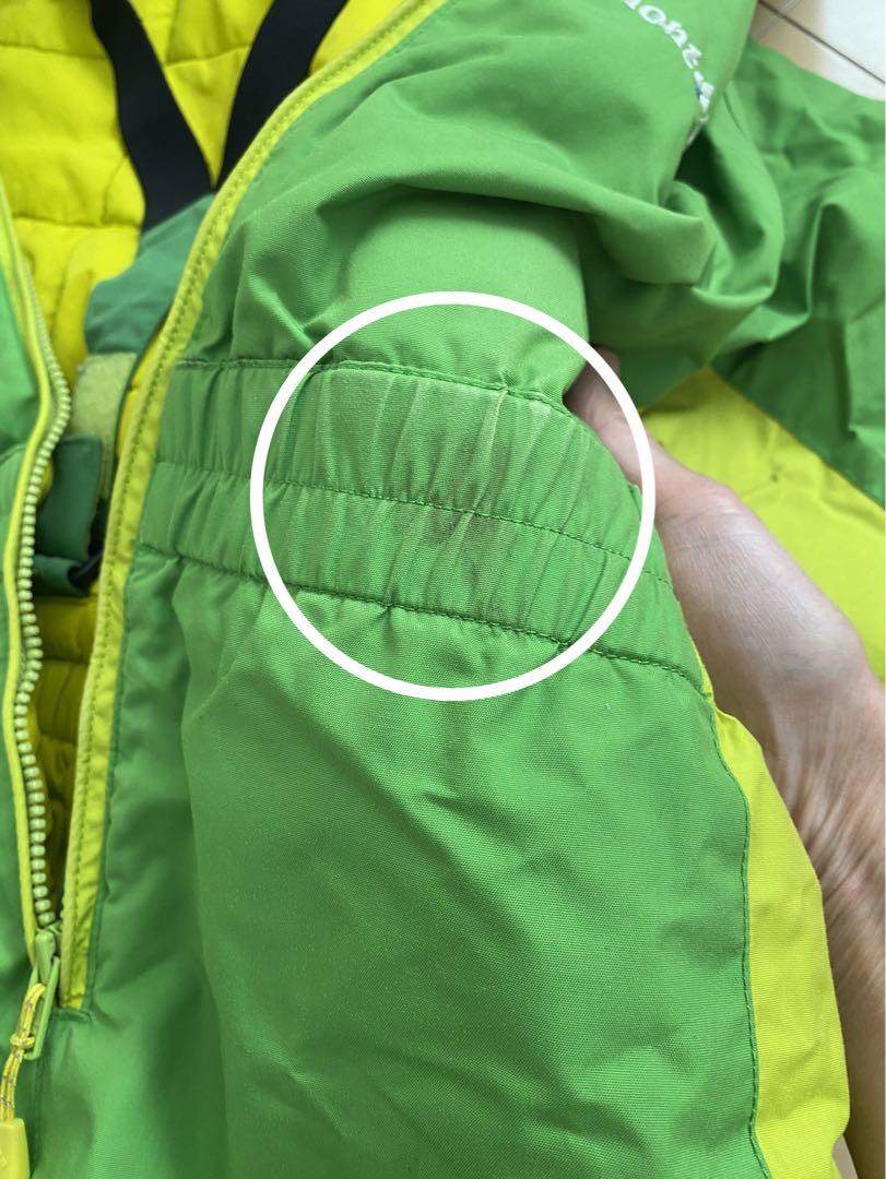 mont-bell Kid's 120 ウィンタースポーツ用ウェア 緑