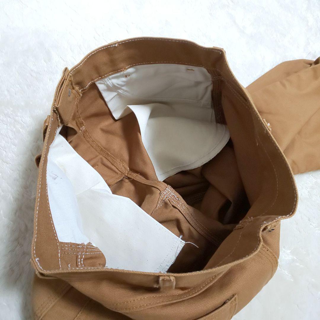 極美品/USA製 ROUND HOUSE ダブルニーペインターパンツ ダック生地