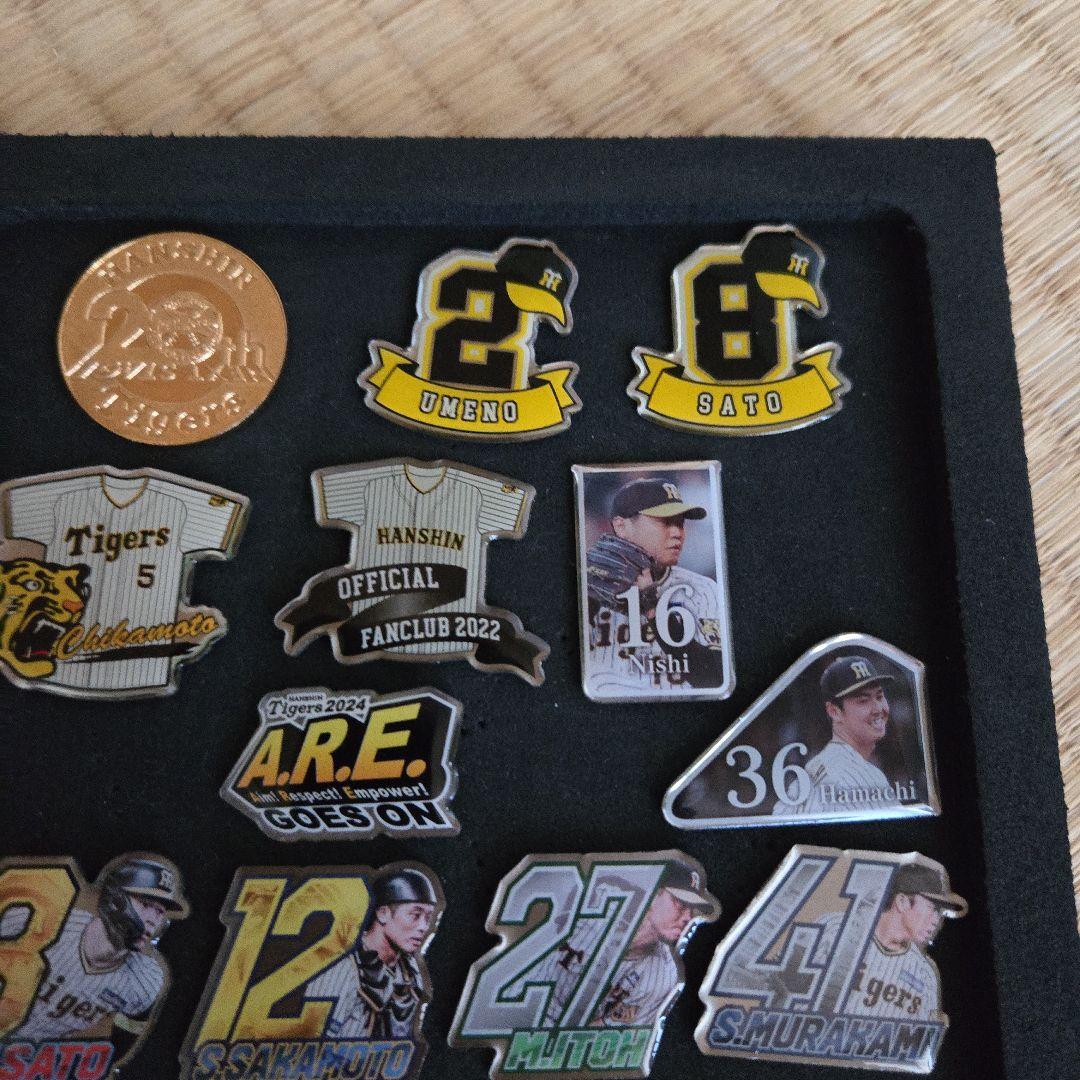 阪神タイガース 2023シーズン ピンバッジコレクション 阪神タイガース2023 ピンズコレクション PINS COLLECTION - メルカリ