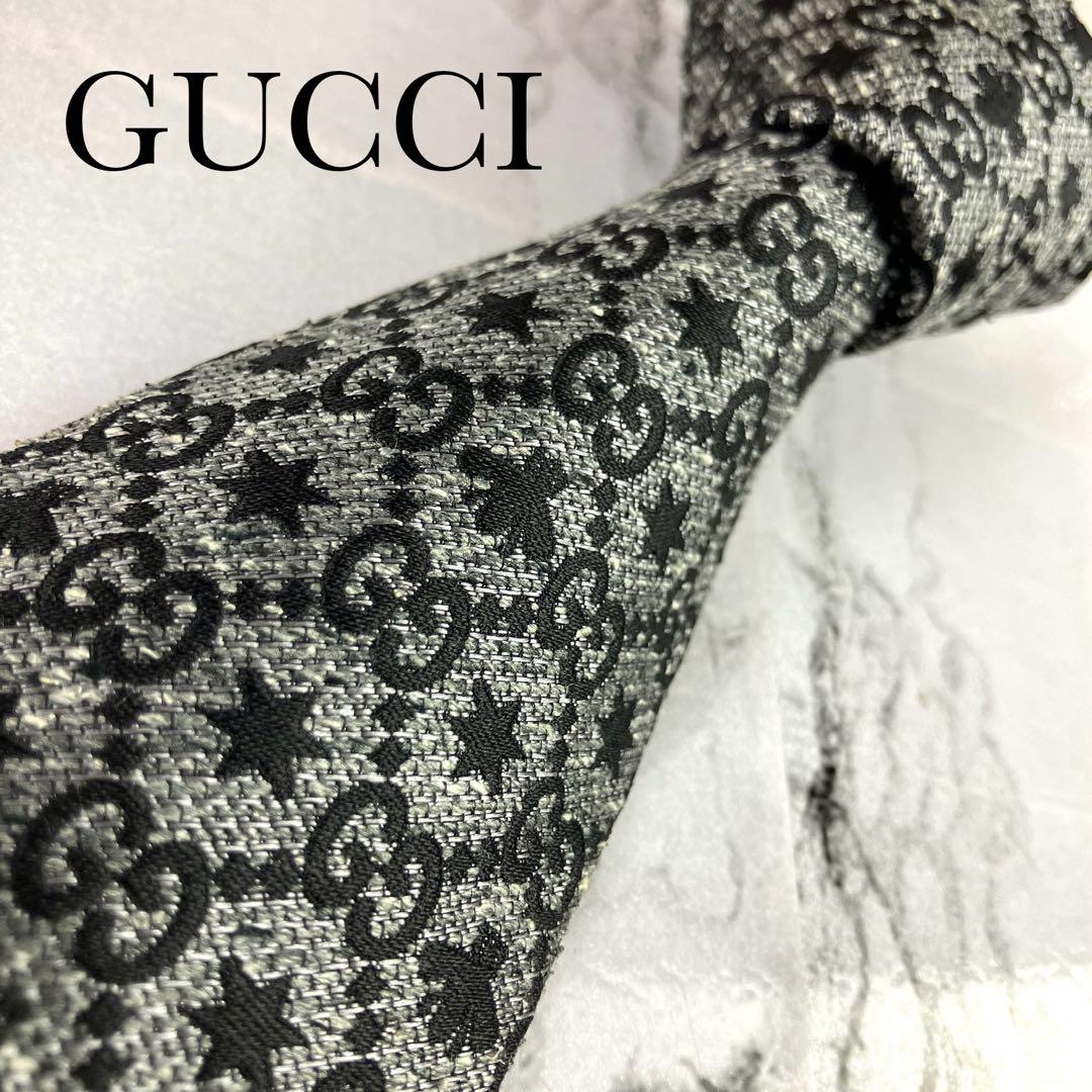 安心の定価販売 現行タグ GUCCI グッチ ネクタイ GG柄 bee 蜂