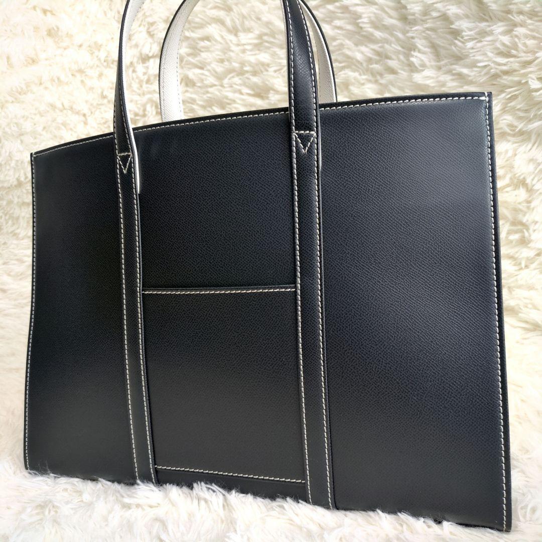 極美品✨️皇室御用達 大峽製鞄トートバック(ラージ) ヨーロピアンカーフレザー