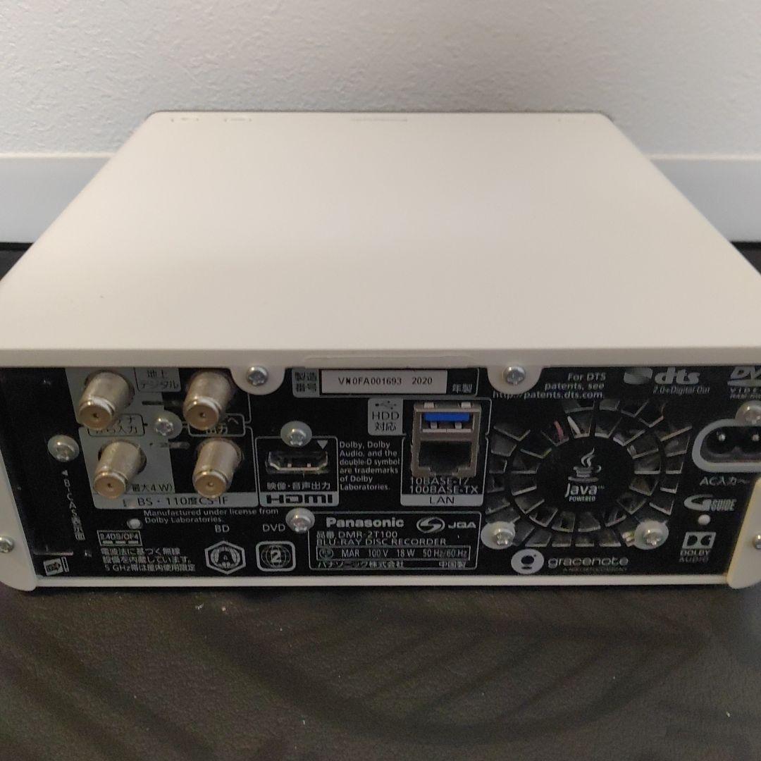 【ジャンク品】　Panasonic DMR-2T100 ブルーレイレコーダー