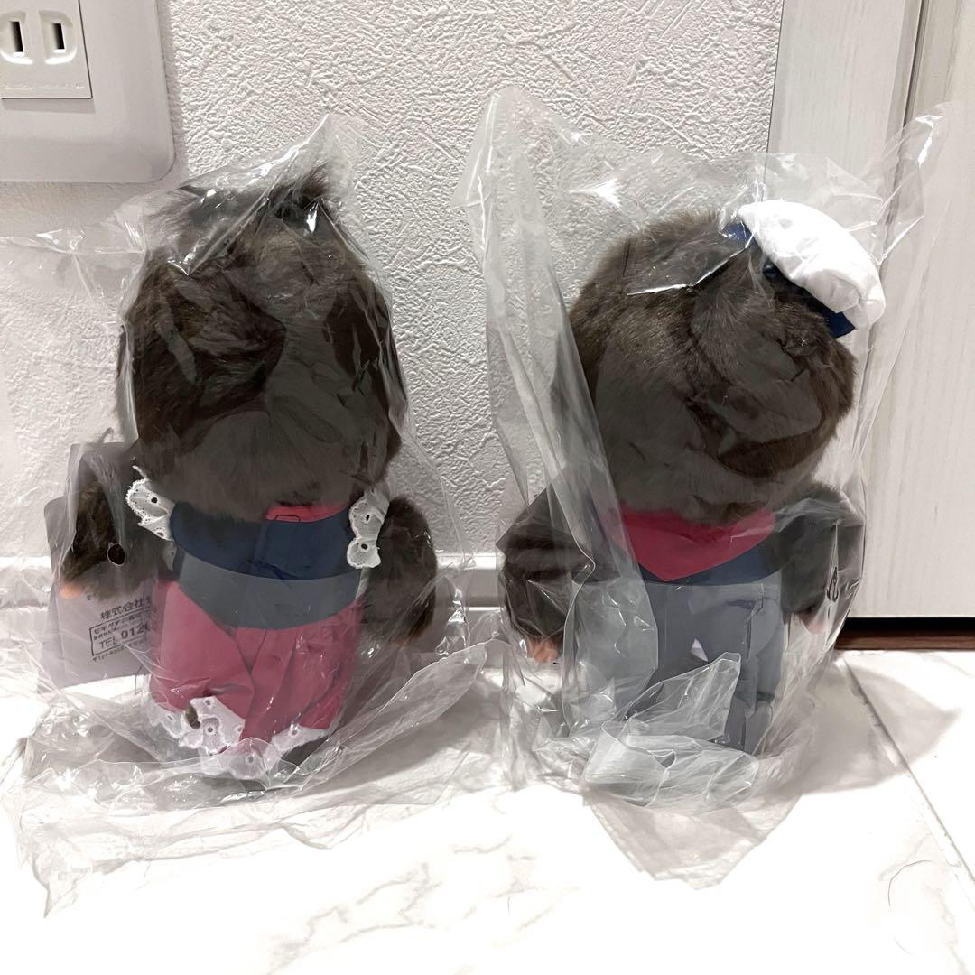 2個セット　ぬいぐるみS Let’s!go モンチッチ in YOKOHAMA