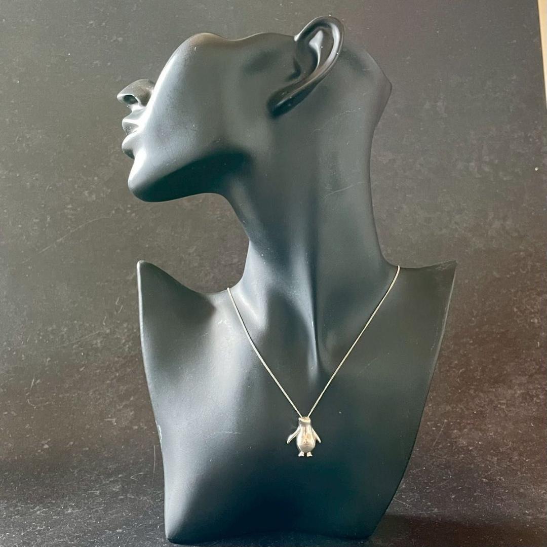 ティファニー ペンギン モチーフ ネックレス シルバー 925
