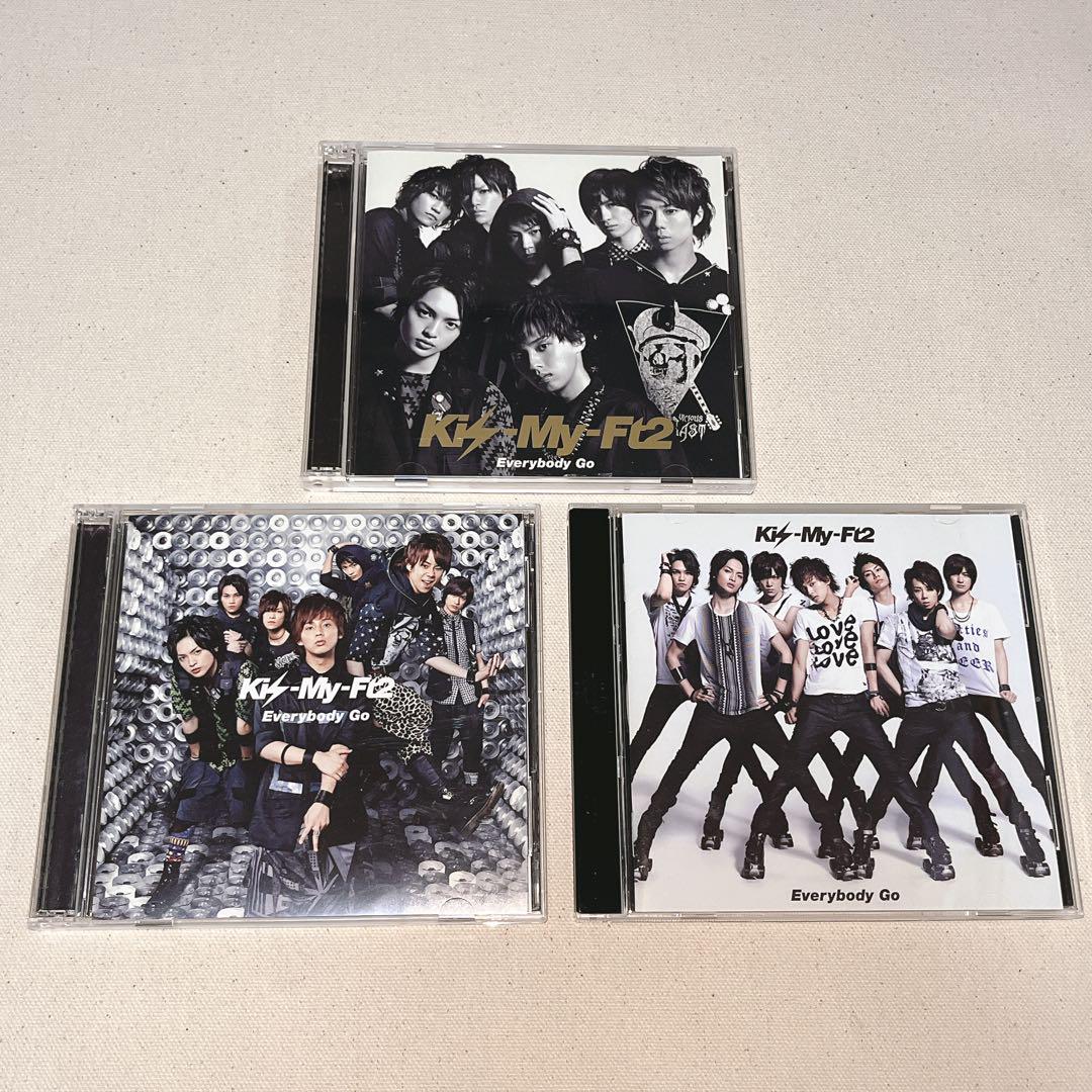 全てのアイテム Kis-My-Ft2 メルカリ - 3点セット CD Go Everybody キスマイ 邦楽