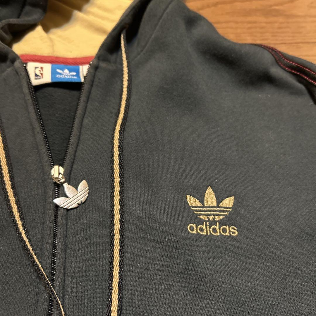 old adidas NBA zip up Parker Mサイズ オフィシャル