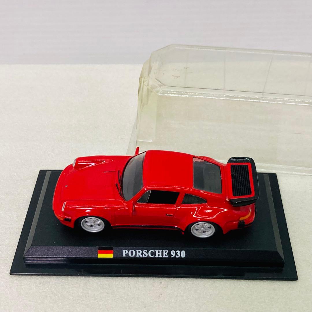 デルプラドカーコレクション　ポルシェ 930　赤　ミニカー　1/43　み36