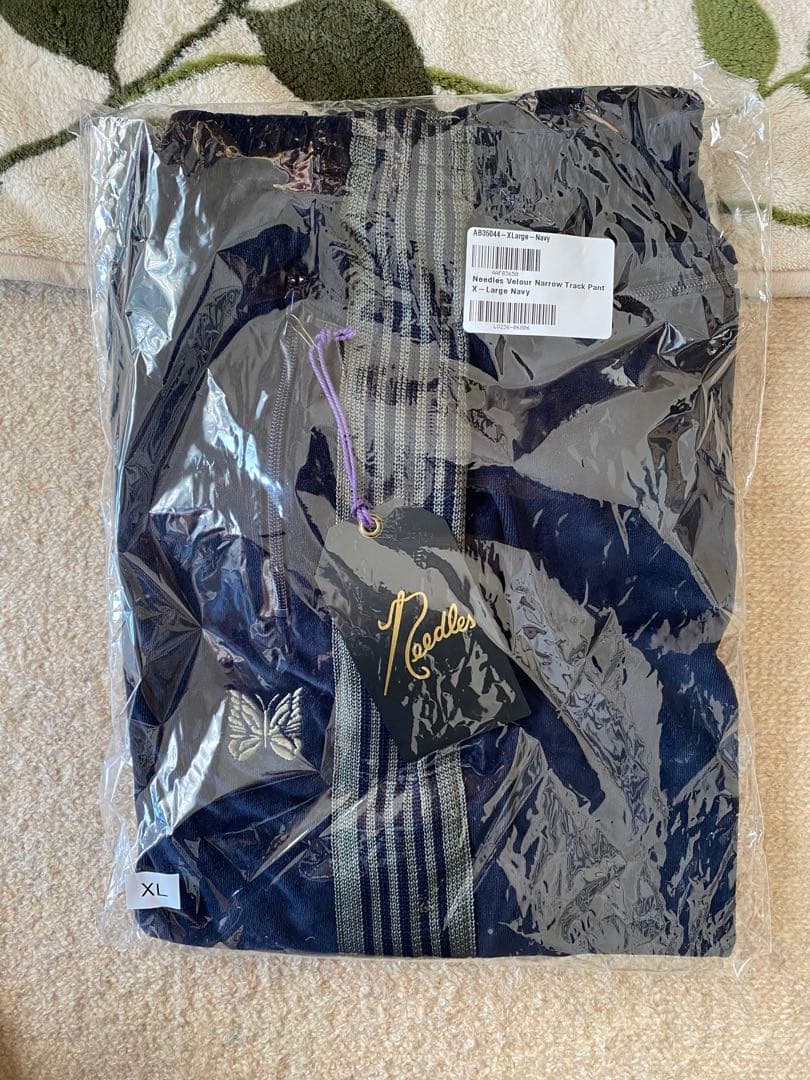 Needles トラックパンツ　ベロア