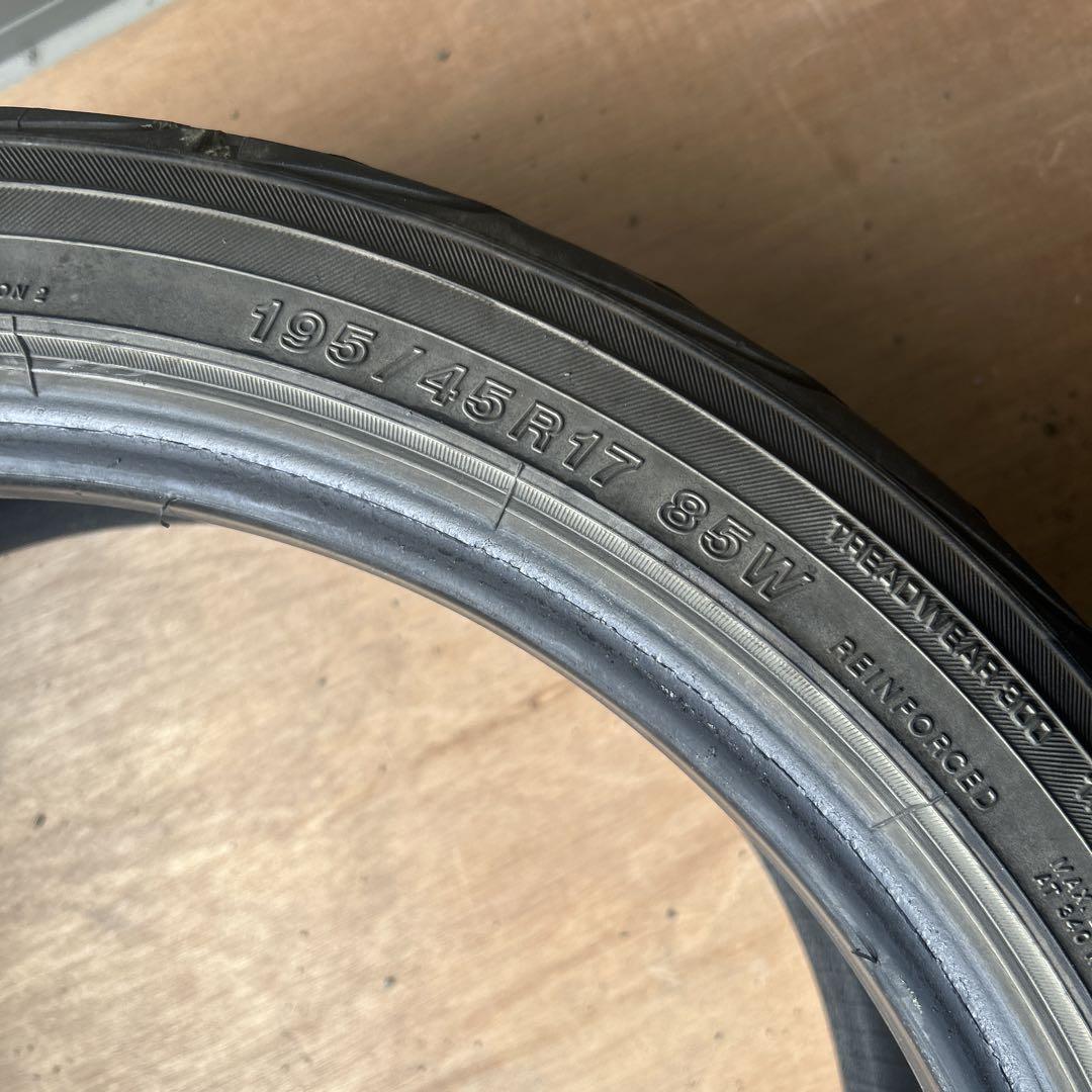 195/45R17 ヨコハマ　S.drive 2018年製　2本