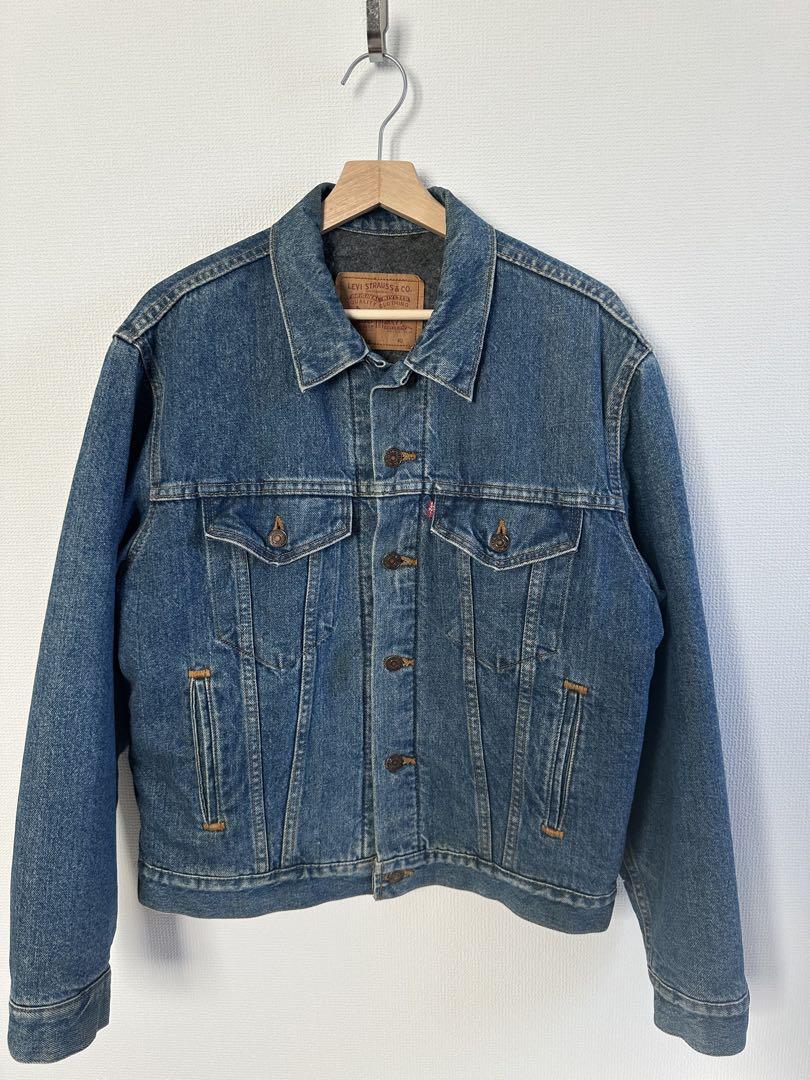Levi's アメリカ製 80s 90s 70506裏地ブランケットライナー付き