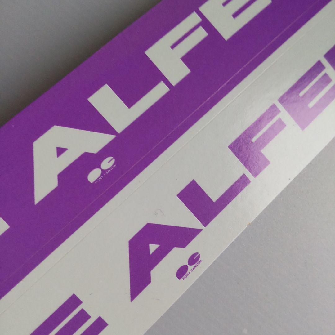 レア　THE ALFEE (ALFEE） ステッカー　2枚セット レア THE ALFEE (ALFEE） ステッカー シール 6枚セット - メルカリ