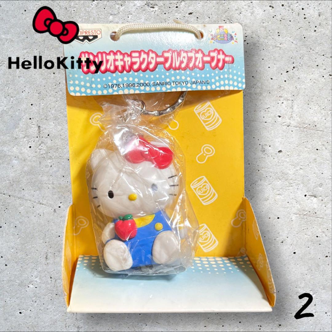 レトロ　サンリオキャラクターズ プルタブ　オープナー　バンプレスト 景品 5点 レトロ サンリオキャラクターズ プルタブ オープナー