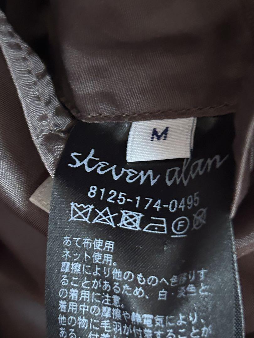 ジャケット・アウター Steven Alan 100S MELTON CHESTER COAT