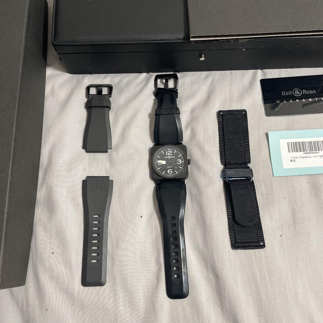 0円 超熱 BellRoss BR03 ブラック