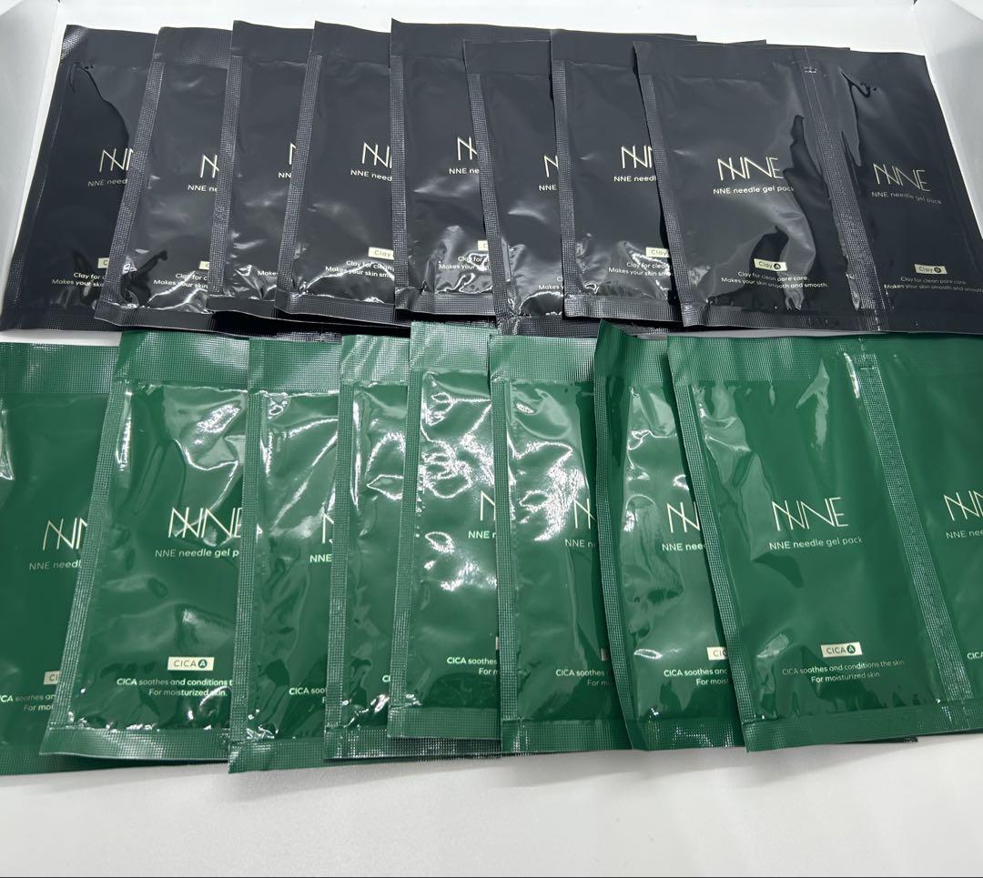 NNEニードル炭酸パック　黒8×緑8処分価格 fromcocoro_y-tp-n