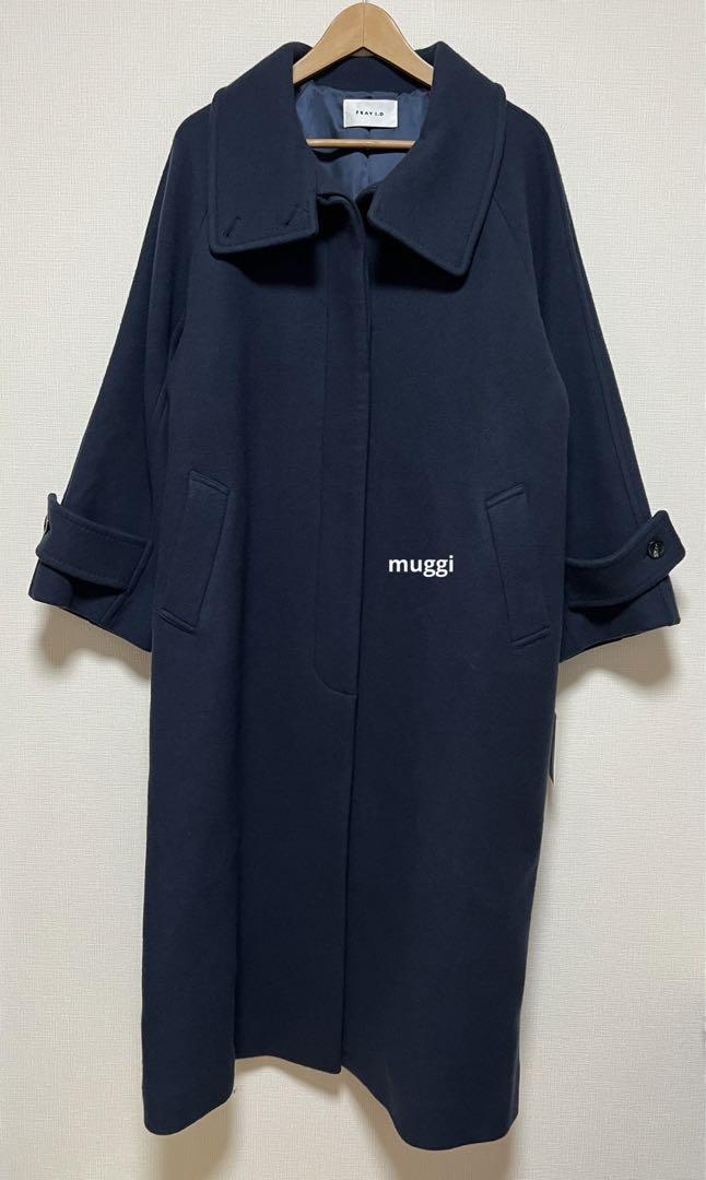 FRAY I.D スタンドカラーバルマカンコート 2way ロングコート
