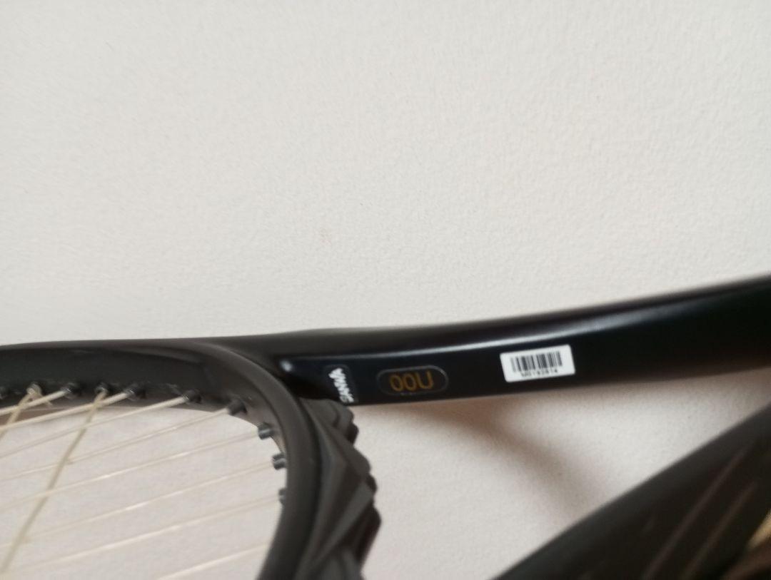 【美品】テニスラケット pro-X　00U 限定 黒 　新品グリップ　ケース付き 美品】テニスラケット pro-X 00U 限定 黒 新品グリップ ケース