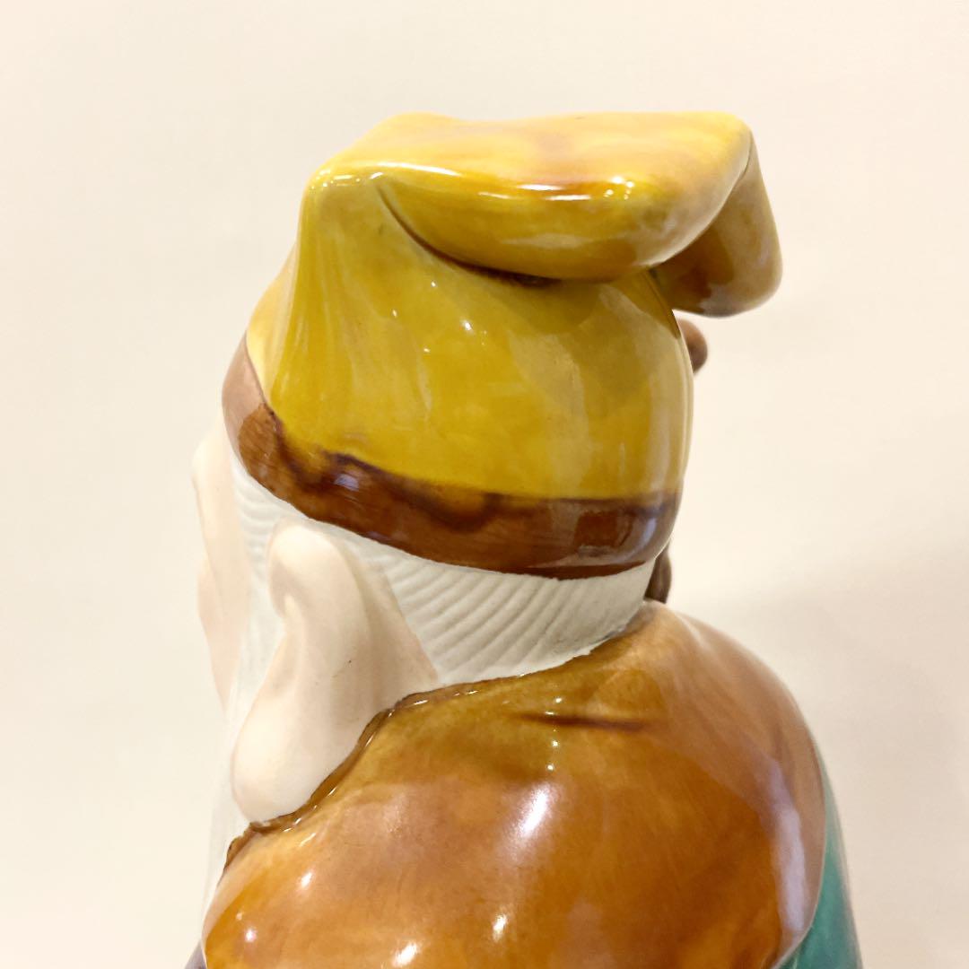 骨董品 九谷八幡窯 七福神 寿老人 特大神像 | www.avredentor.com.br