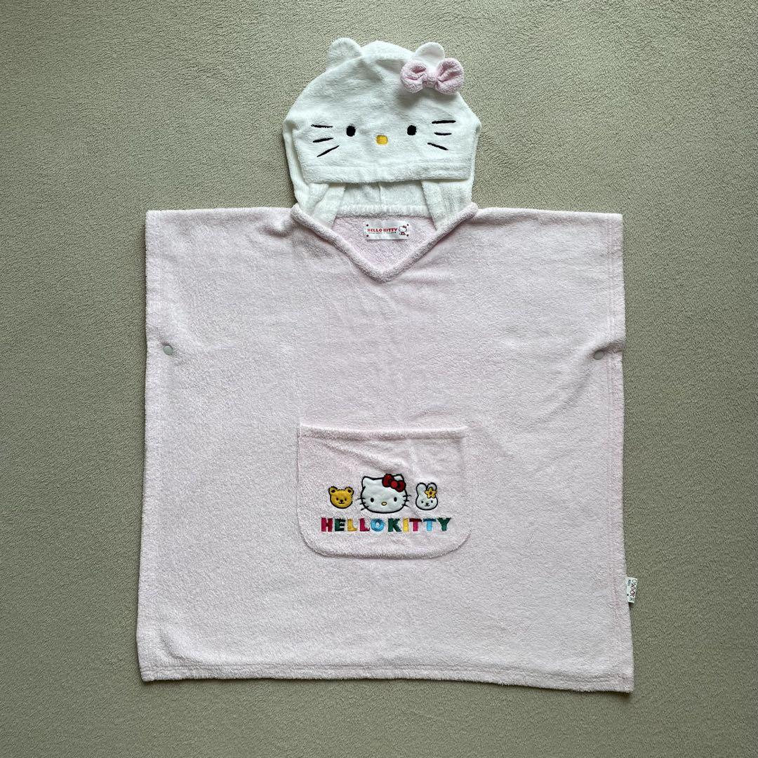 【 日本限定販売 】キティちゃん　ポンチョタオル　130cm 2001年