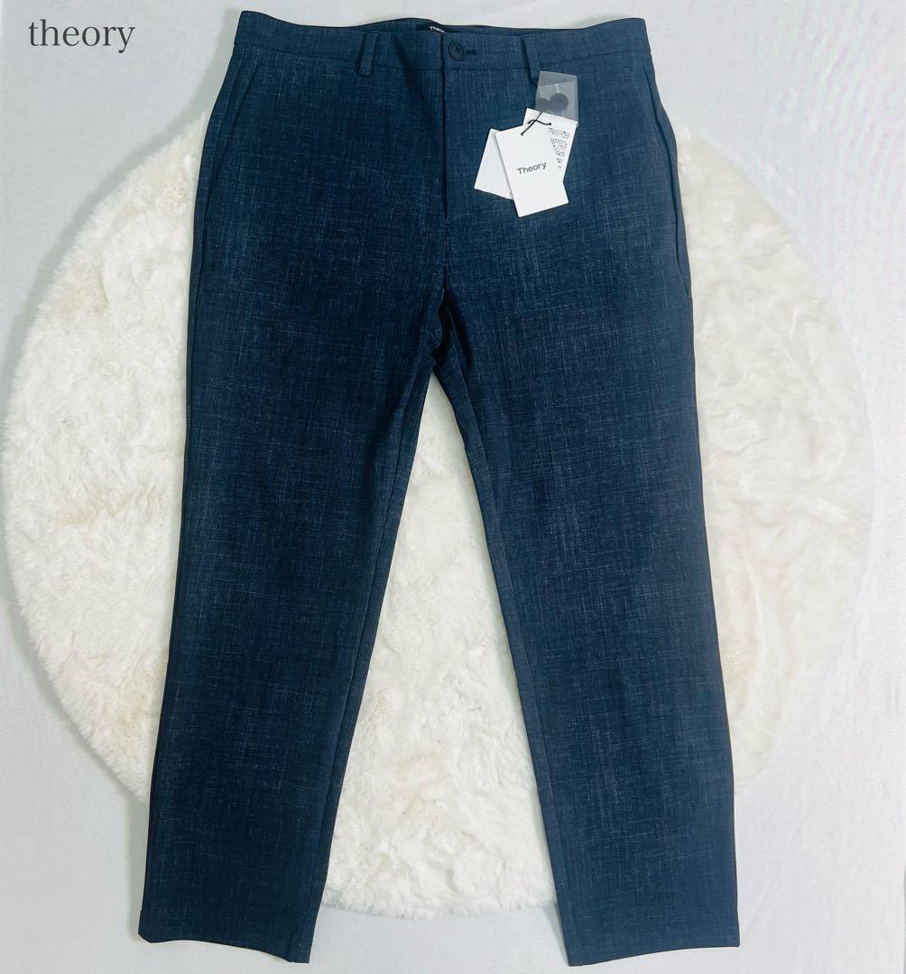 theory セオリー スラックスパンツ イタリア製生地 サイズ34XL LL theory
