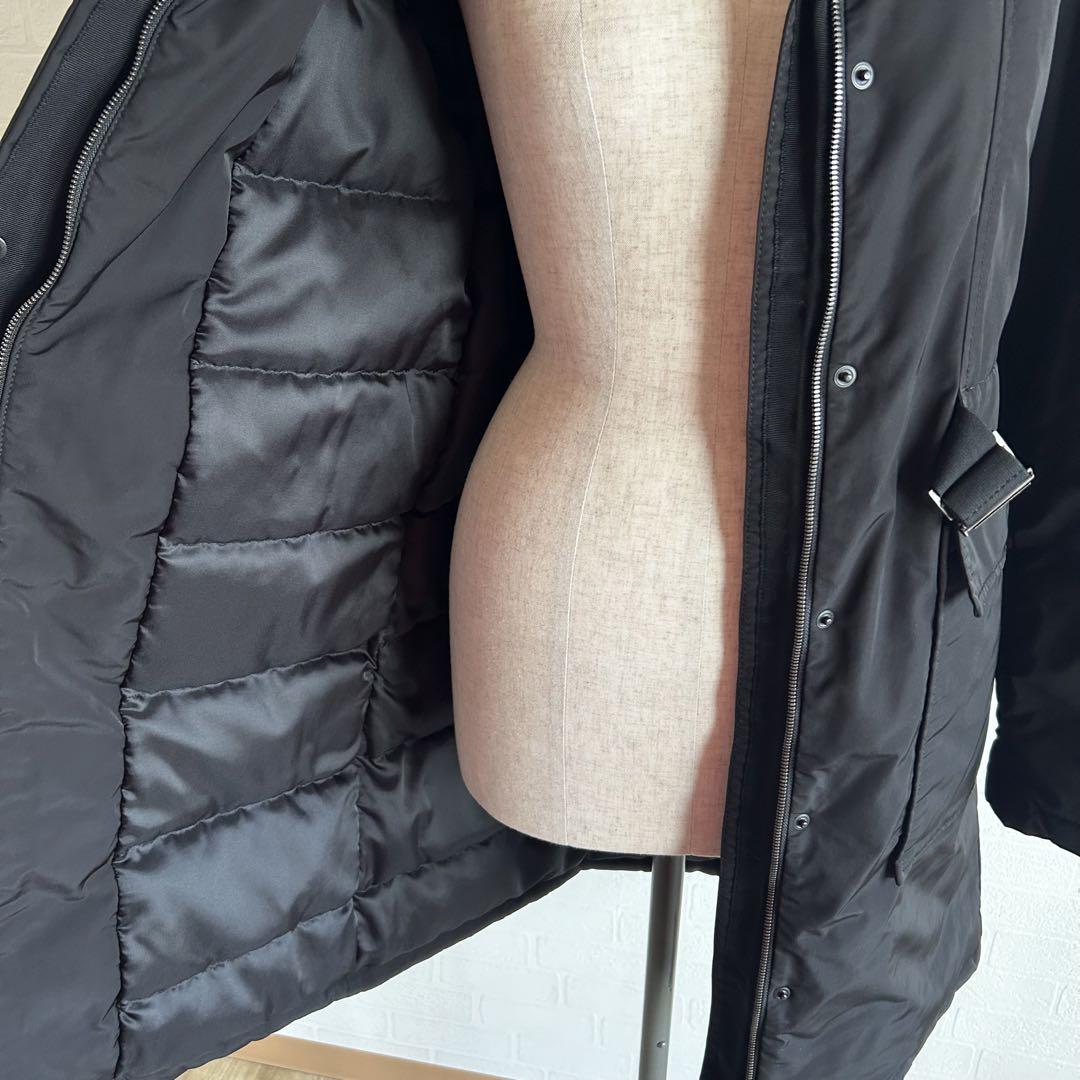 美品✨Theory　ムートンダウンコート　ブラック