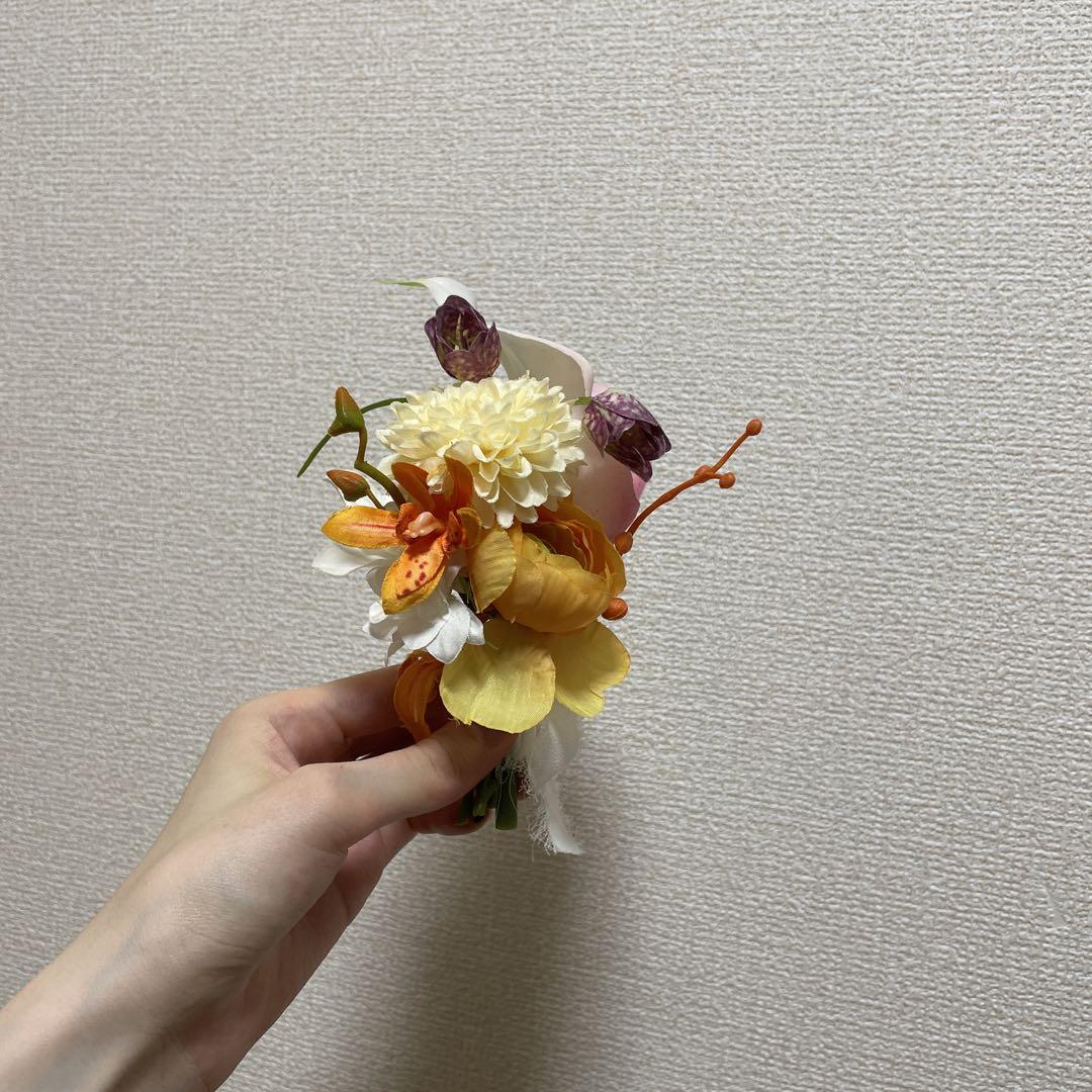 ブーケ、ブートニアセット