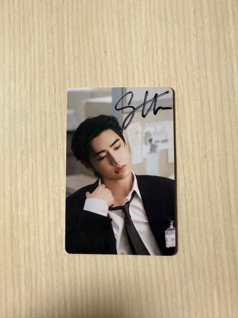 韓国 ENHYPEN ソウルコン ミーグリ ソンフン 直筆サイン入りトレカ