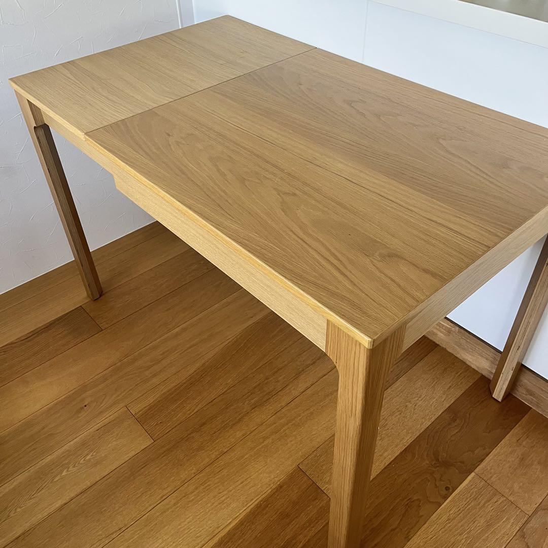 【IKEA イケア】伸長式テーブル オーク / EKEDALEN エーケダーレン