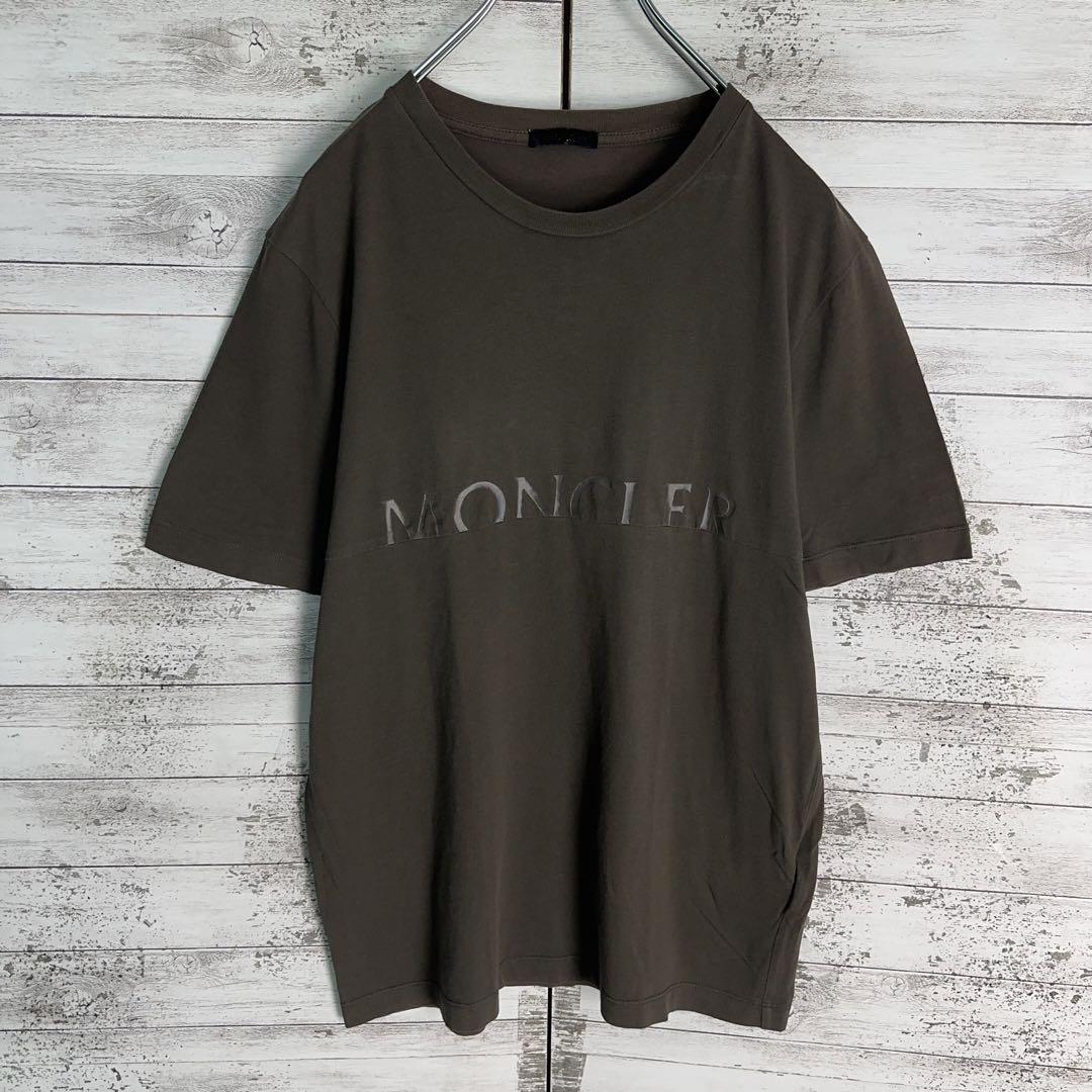 10009【美品・定番カラー】モンクレール☆人気デザイン半袖tシャツ　入手困難