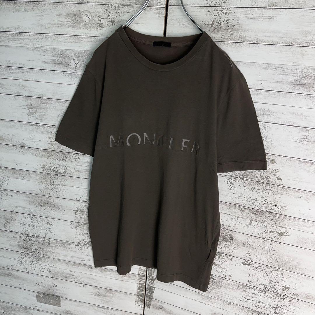 10009【美品・定番カラー】モンクレール☆人気デザイン半袖tシャツ　入手困難
