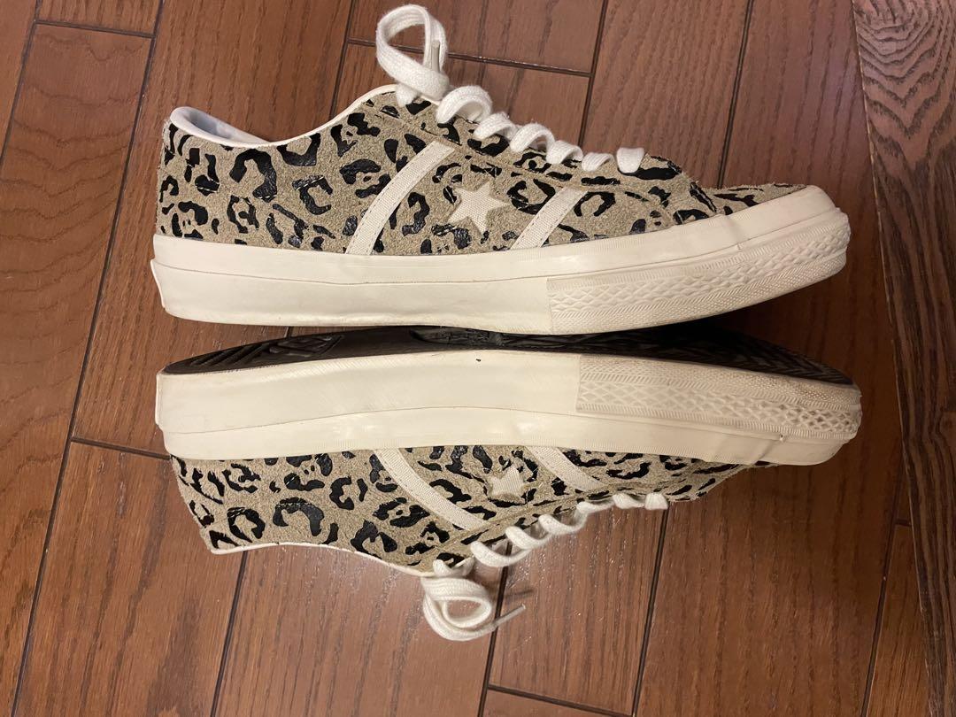 山田蓮着用]CONVERSE STAR&BARS LEOPARDSUEDE - メルカリ