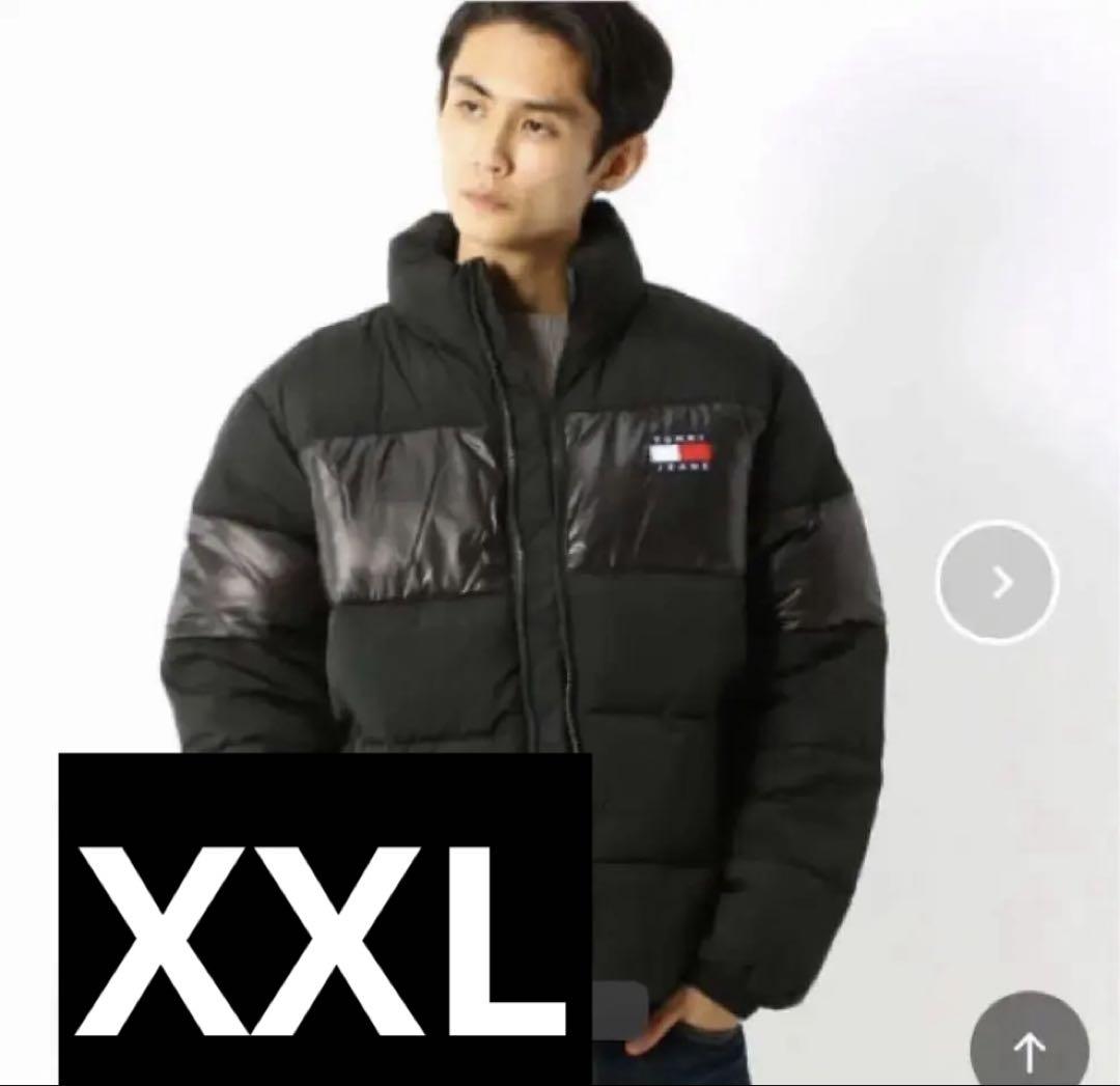 新品　トミージーンズ　ダウン　ジャケット　ブラック　TOMMY HILFIGER_画像1
