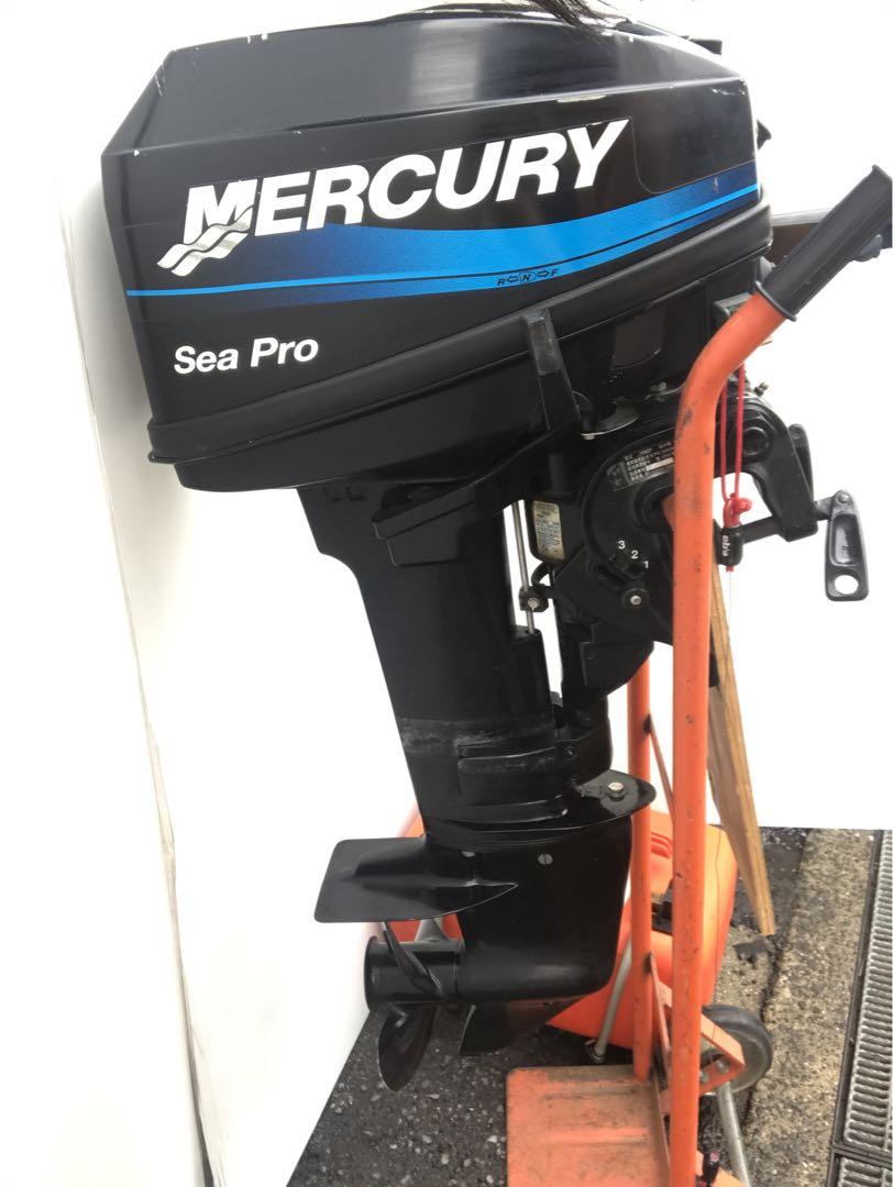 MERCURY Sea Pro 10馬力 2スト 船外機 マーキュリー 京都