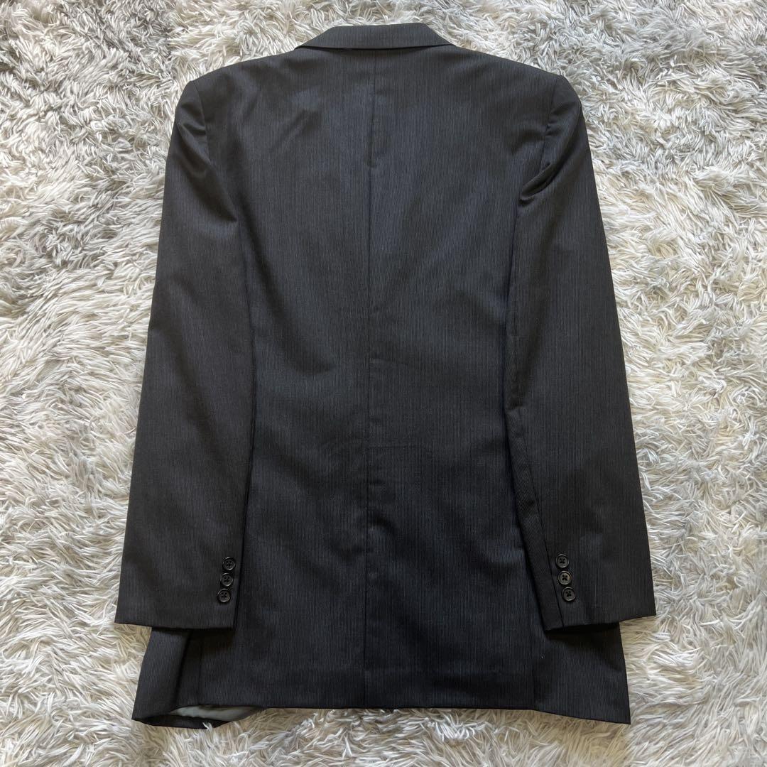 美品 タケオキクチ Lサイズ スーツ セットアップ チャコールグレー