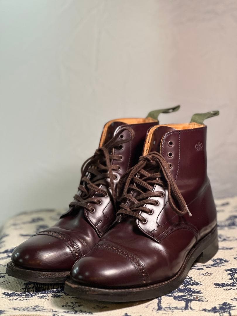 SANDERS サンダース　ミリタリーダービーブーツ　9140R ブラウン