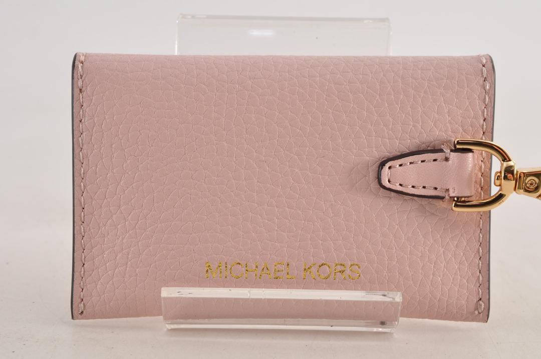 未使用 Michael Kors マイケルコース コインケース ピンク 保存袋付 未使用 Michael Kors マイケルコース コインケース ピンク 保存