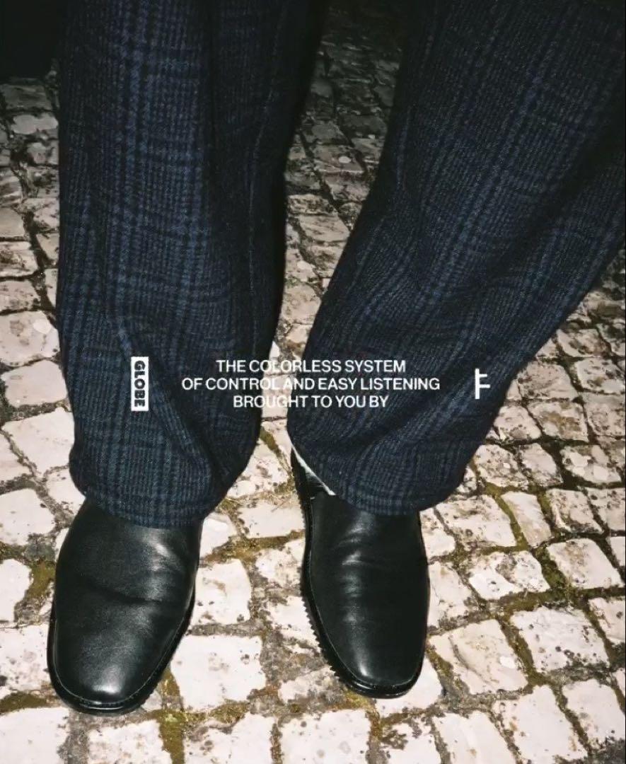 mule / GLOBE グローブ レザーサンダル BLACK