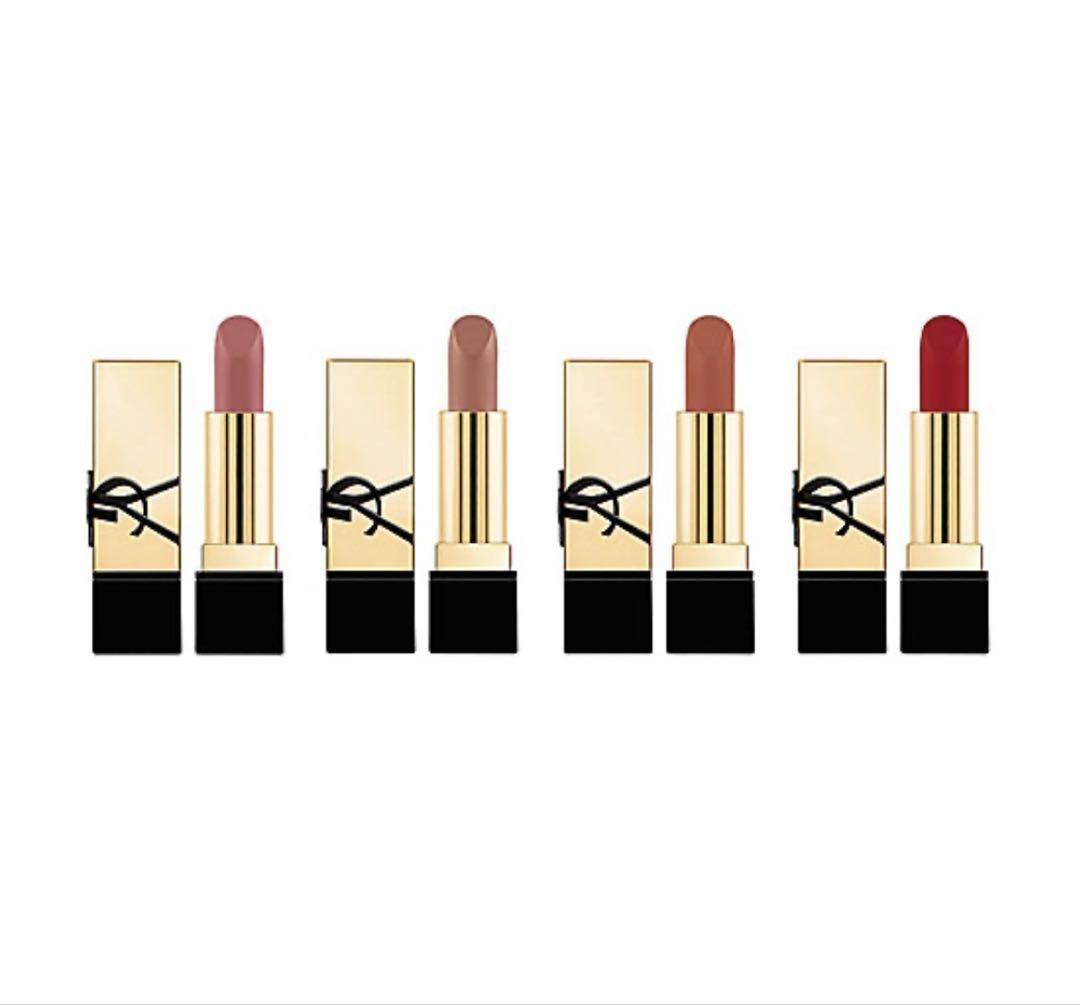 【公式】アクセサリーの激安通販 YSL サンローラン イヴ ミニ ホリデーコレクション2024 リップセット 口紅