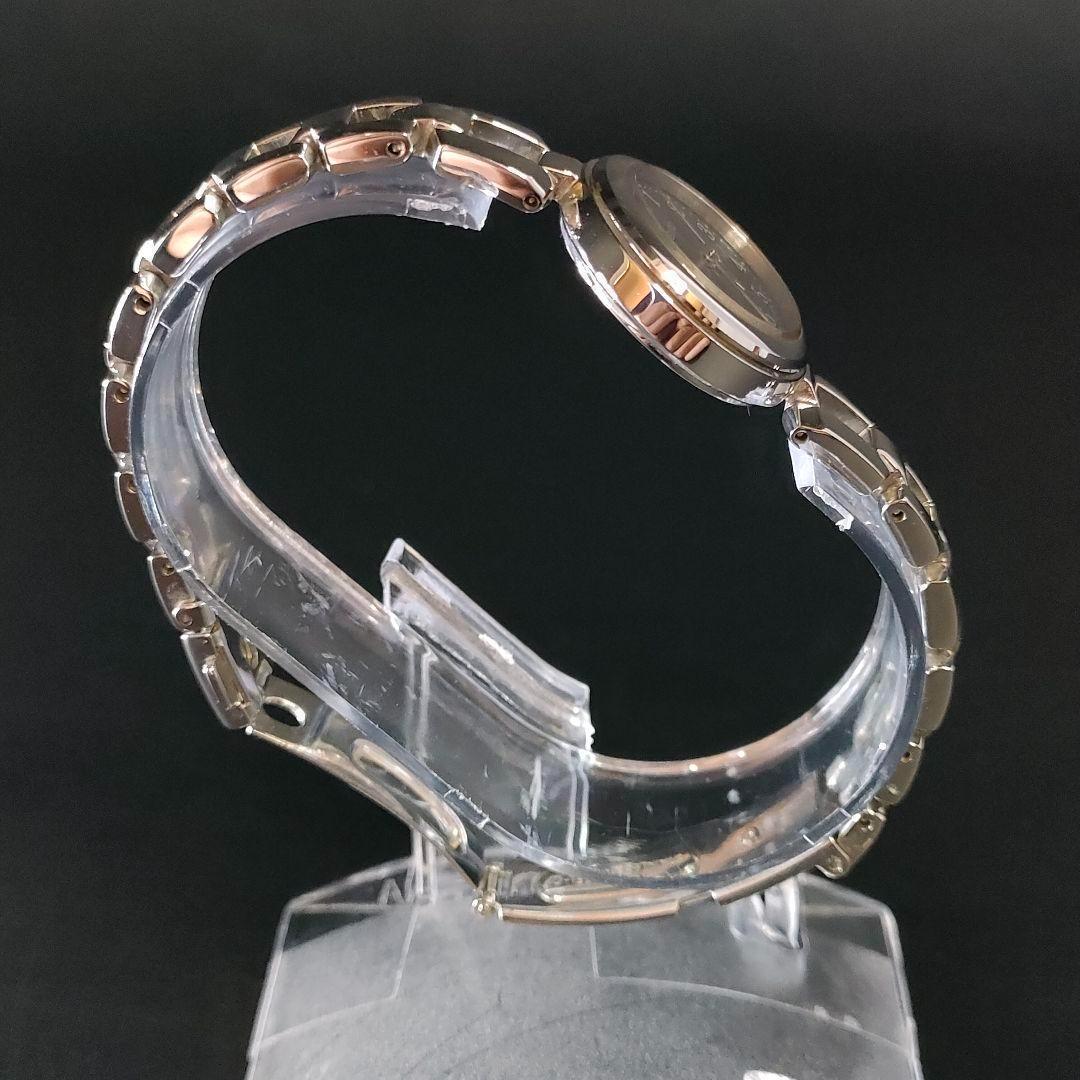 美品　SEIKO　セイコー　V117　ブラック　シルバー　ソーラー　レディース