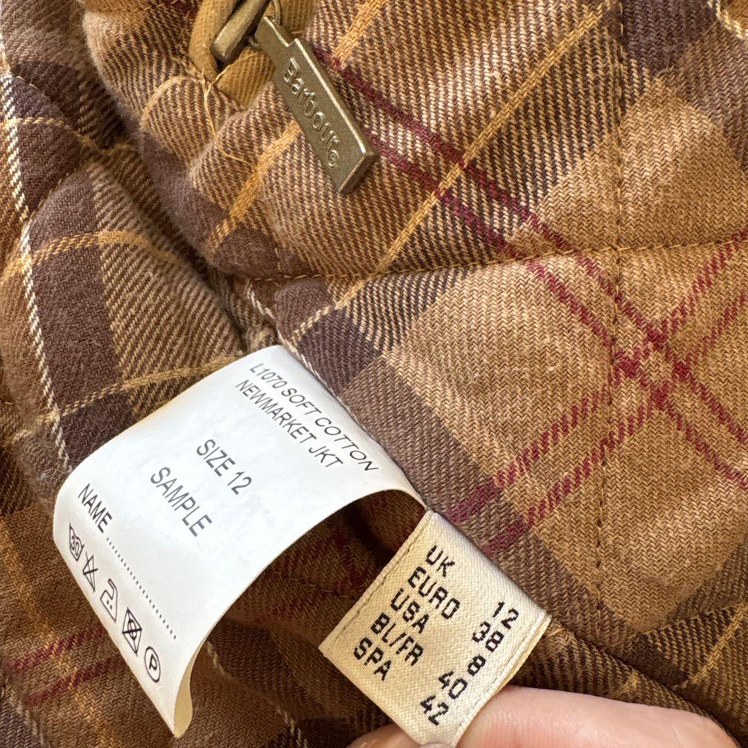 Barbour ベージュ ロングコート