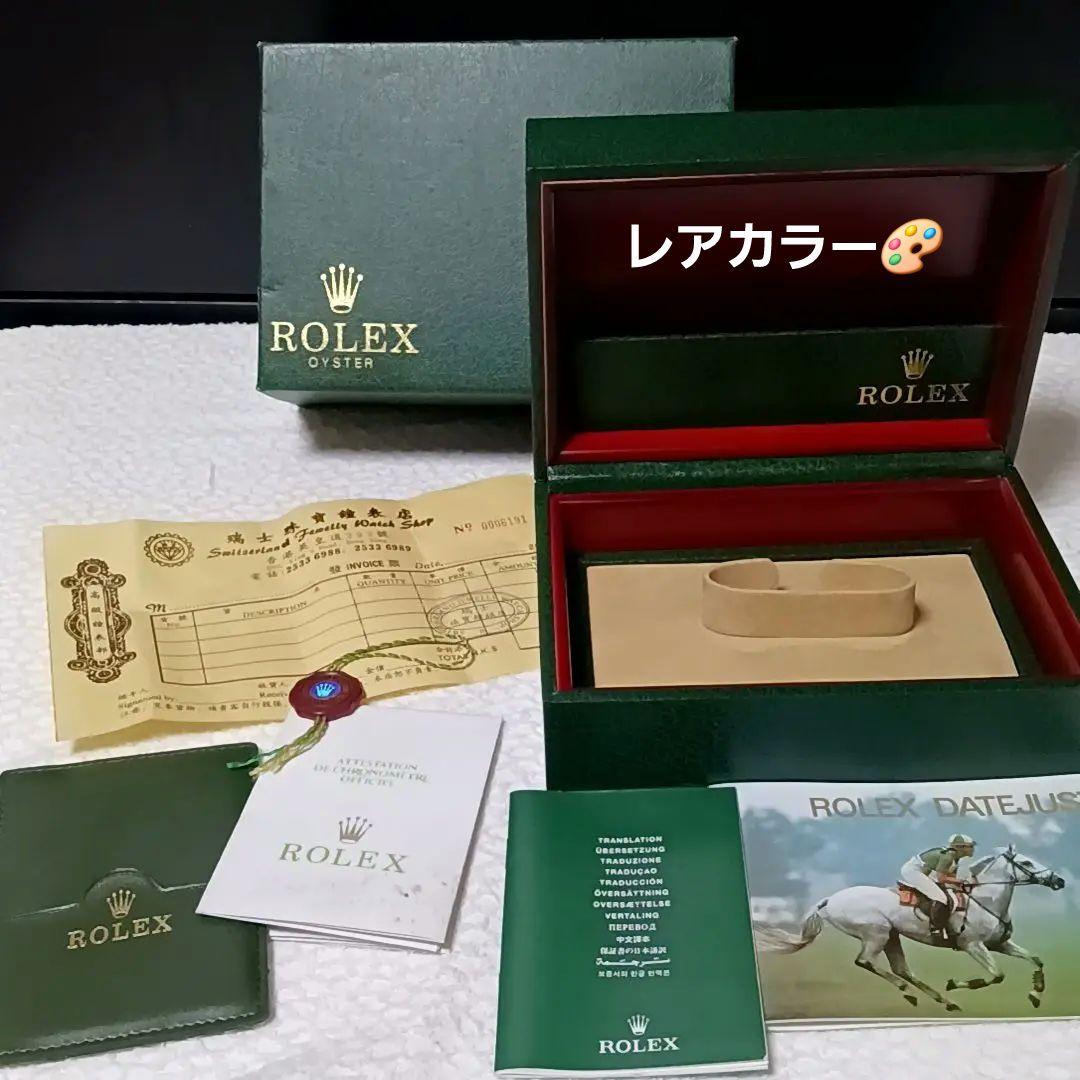 ほぼ未使用品　正規品ROLEX ロレックス ケース空箱 外箱 付属品付き ロレックス 箱 空箱 空き箱 ケース 付属品 外箱 内箱 - メルカリ