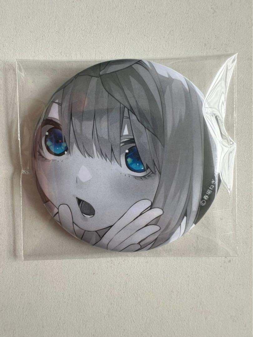 五等分の花嫁 theキャラshop 中野二乃モノクロ缶バッジ 五等分の花嫁∽」スタンド缶バッジ 中野二乃｜アニメバコ【心