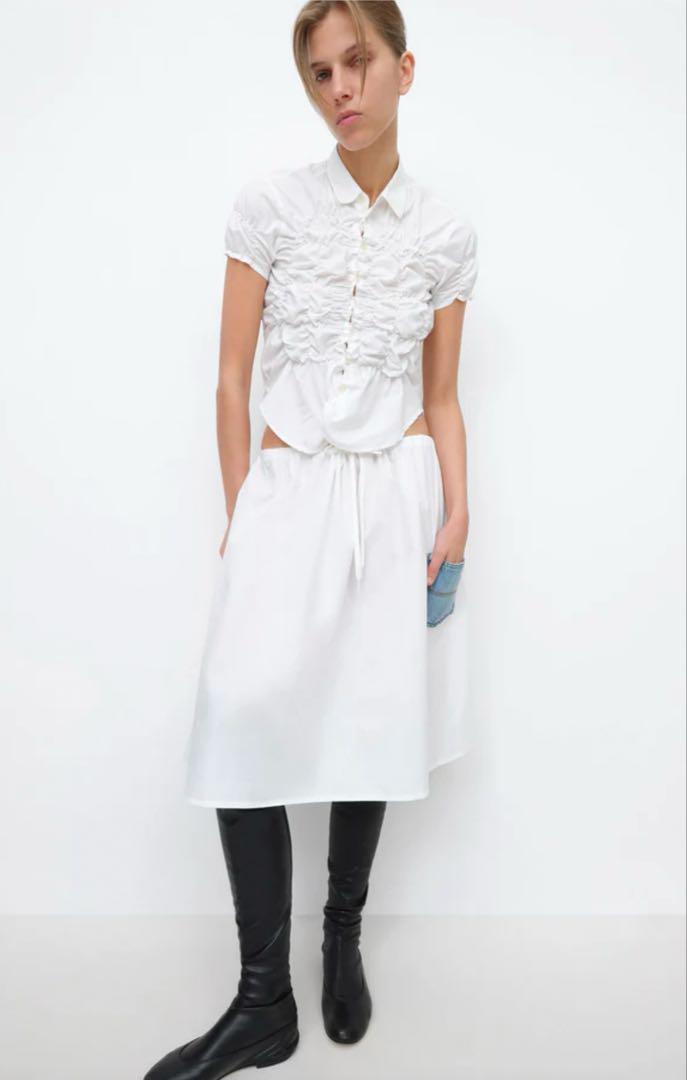 gimaguas Ron Shirt ホワイト 半袖 トップス
